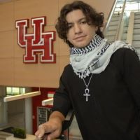 Spiro Hoxha at the University of Houston.