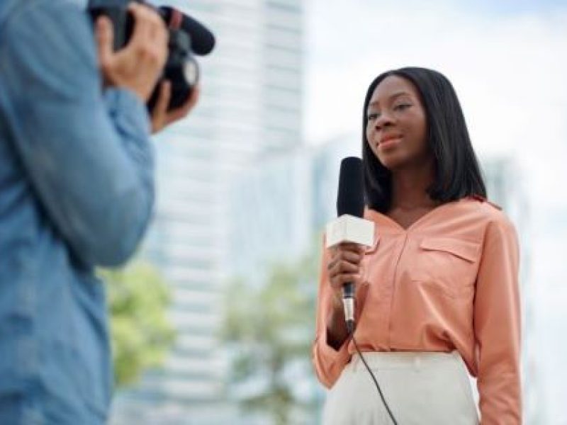 Women at press release talking about disability rights